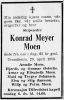 Konrad Meier Moen Adressa dødsfallann 04.05.1959
