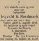 Dødsfallann Ingvald Nordmark